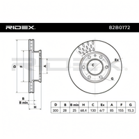 brake disc mercedes sprinter front